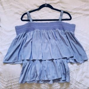 Ramy Brook Lavendar Tiered Top